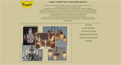 Desktop Screenshot of lampy-doniec.pl