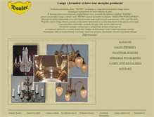 Tablet Screenshot of lampy-doniec.pl